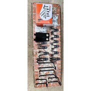 Garage Hooks, 16 Pack Steel Heavy Duty Garage Storage Hooks with Anti-Slip Coati